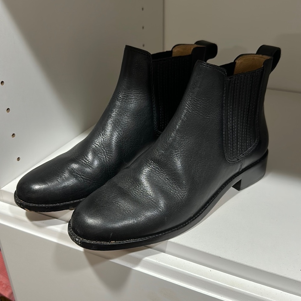 Madewell The Ainsley Chelsea Boot Black